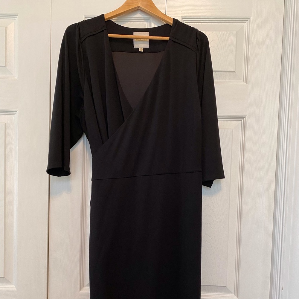 Mod Cloth Wrap Dress Women’s Size 2X Black